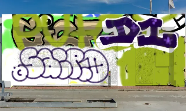Graffiti artwork by H812