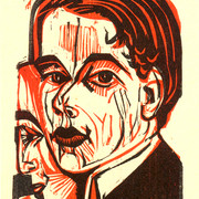 Мужская голова (автопортрет) 1926