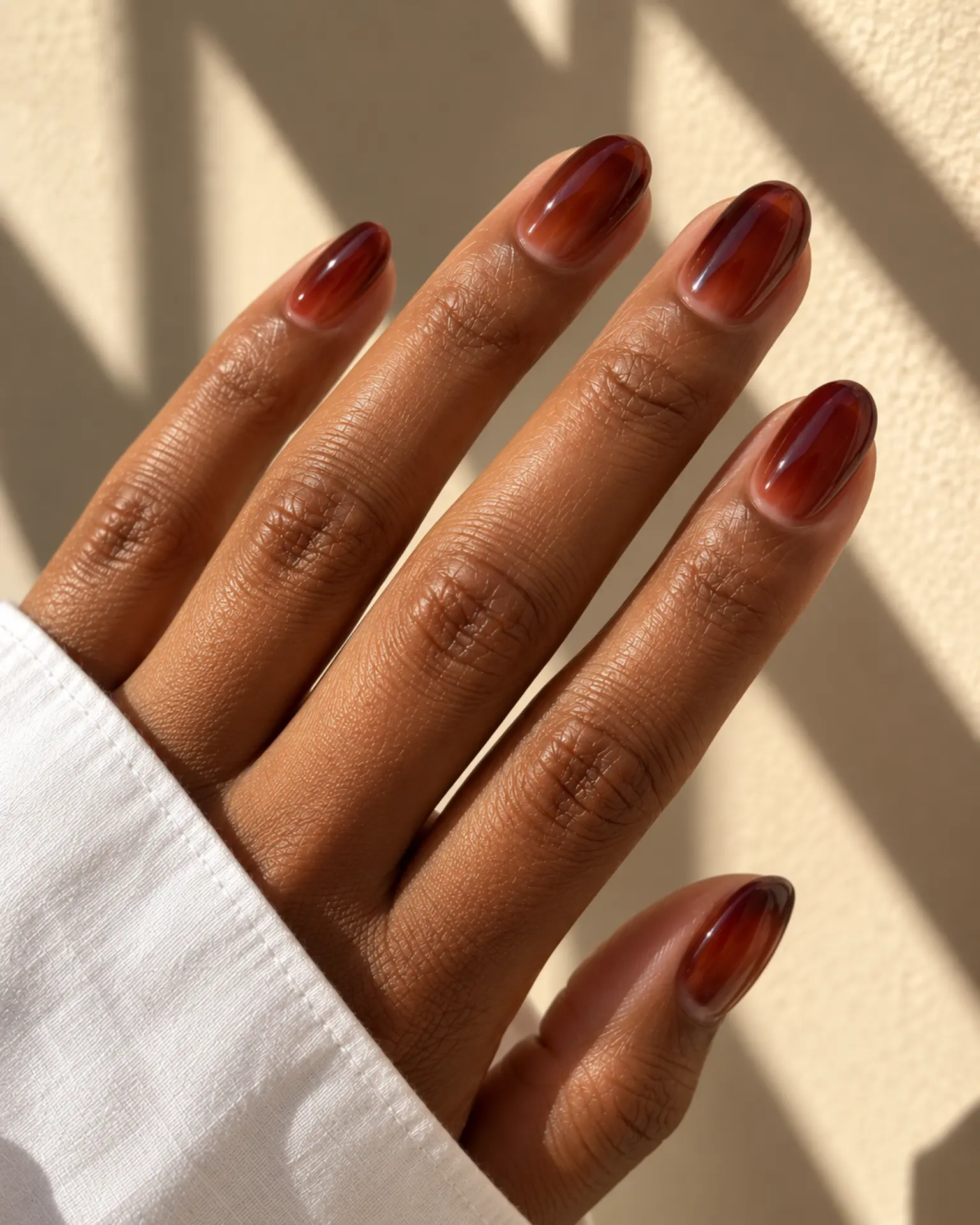 Halloween Sheer Jelly Wash manicure inspiration for halloween nail ideas