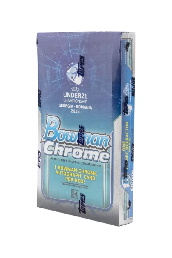 2022 Topps Bowman Chrome: Road to UEFA U21 Euros Hobby Box