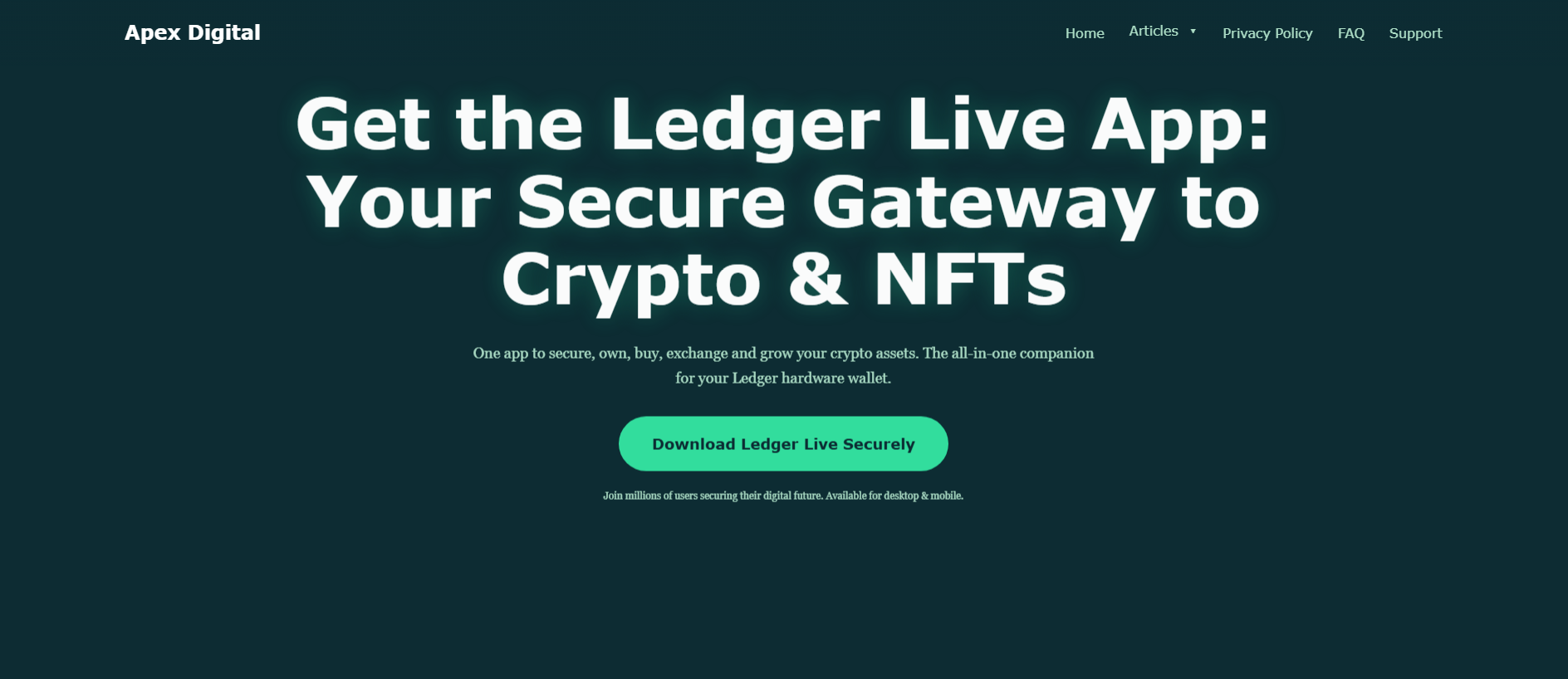 Screenshot of leggers-live.com