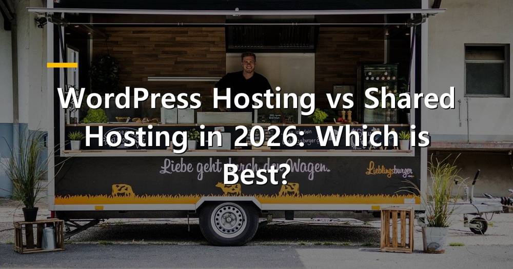 WordPress hosting vs shared hosting comparison