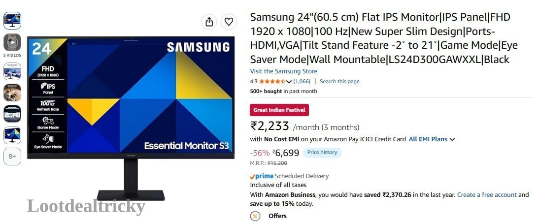 Samsung 24 Inch – Just ₹5880 | Exclusive Sale Discount Samsung 24 Inch – Just ₹5880 | Exclusive Sale Discount