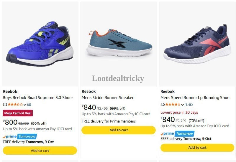 Reebok Shoes Loot – Just ₹800 | Limited Time Loot Offer Reebok Shoes Loot – Just ₹800 | Limited Time Loot Offer