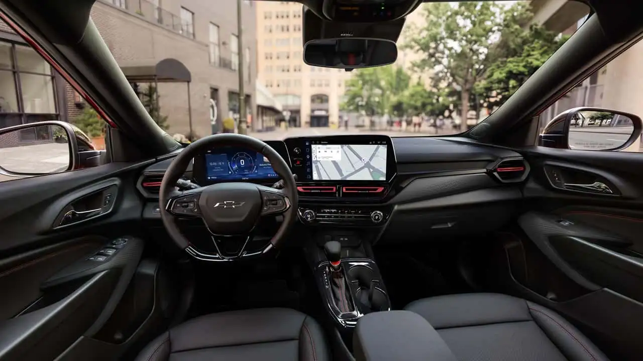 2027 chevrolet trax rs interior