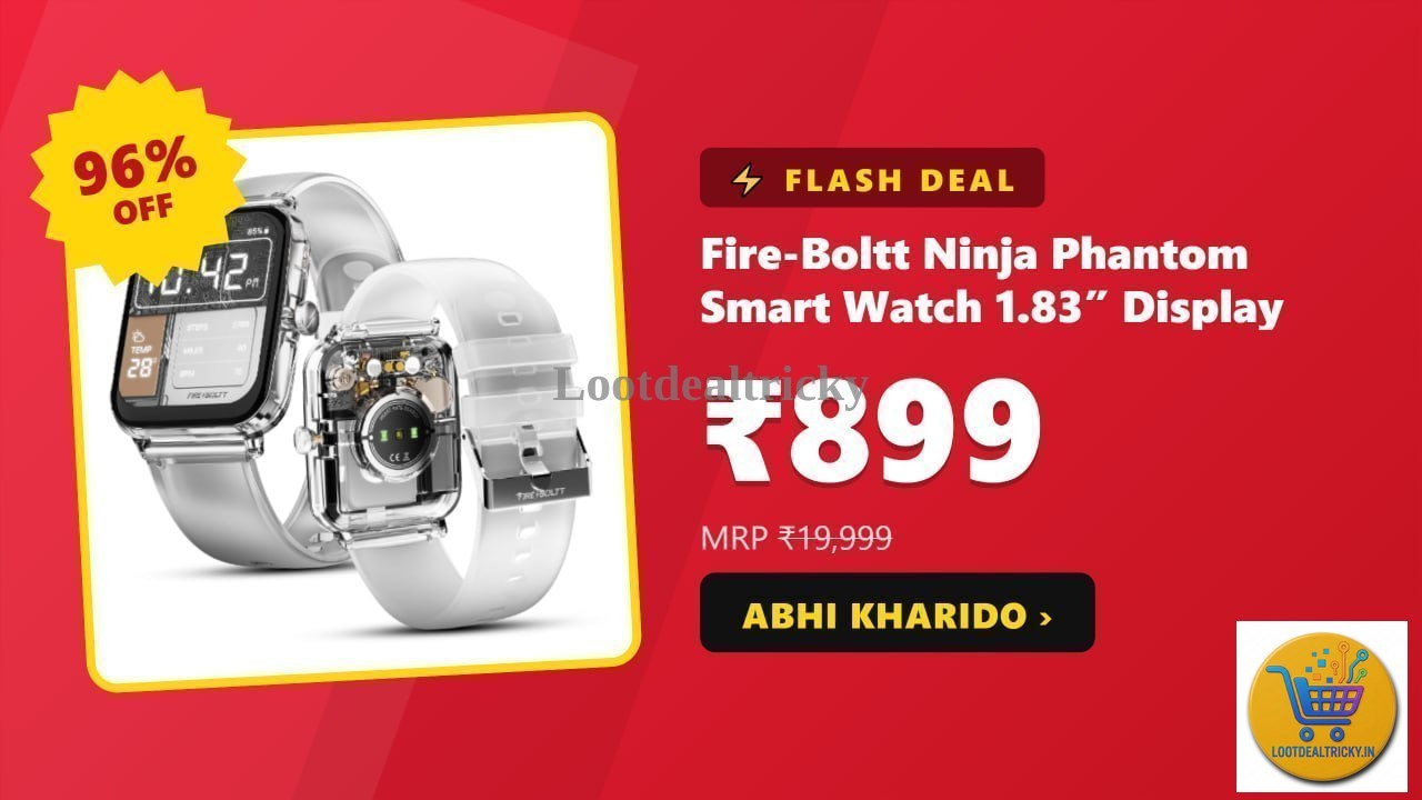 Fire Boltt Ninja – Just ₹899 | Best Deal