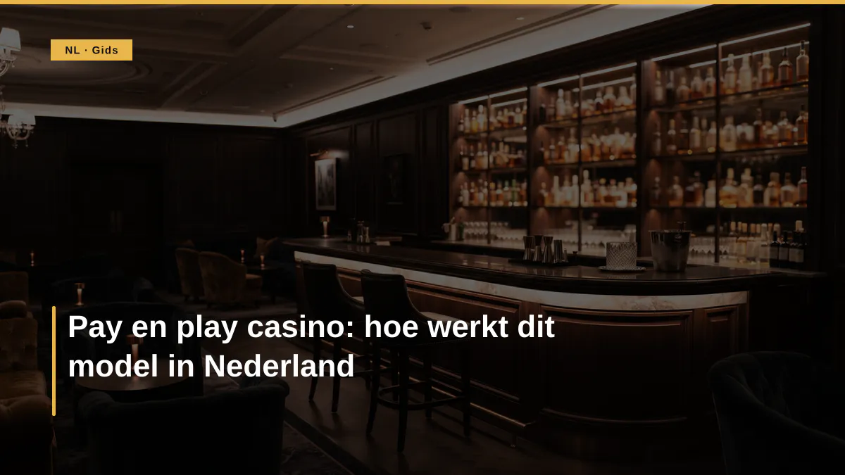 Pay en play casino: hoe werkt dit model in Nederland