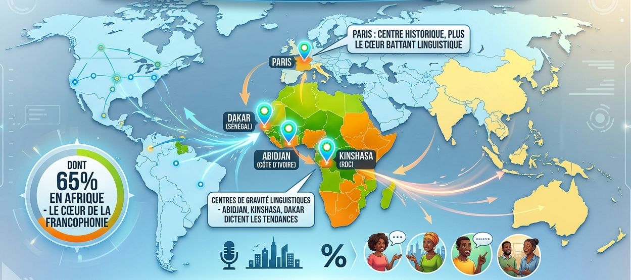 Illustration - 396 millions de francophones et 65% vivent en Afrique: qui tient vraiment les clés du français aujourd'hui?
