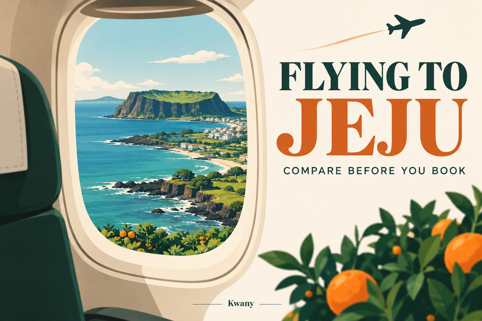 FLYING TO JEJU / COMPARE BEFORE YOU BOOK