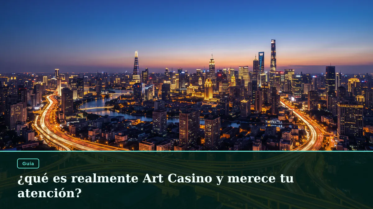 ¿qué es realmente Art Casino y merece tu atención?