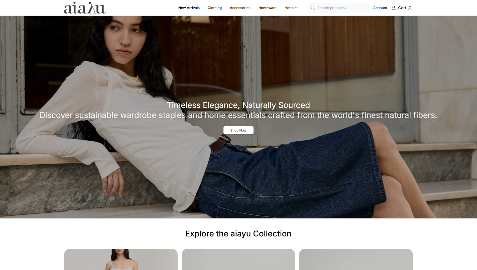 Stored capture of aiayustyle.shop