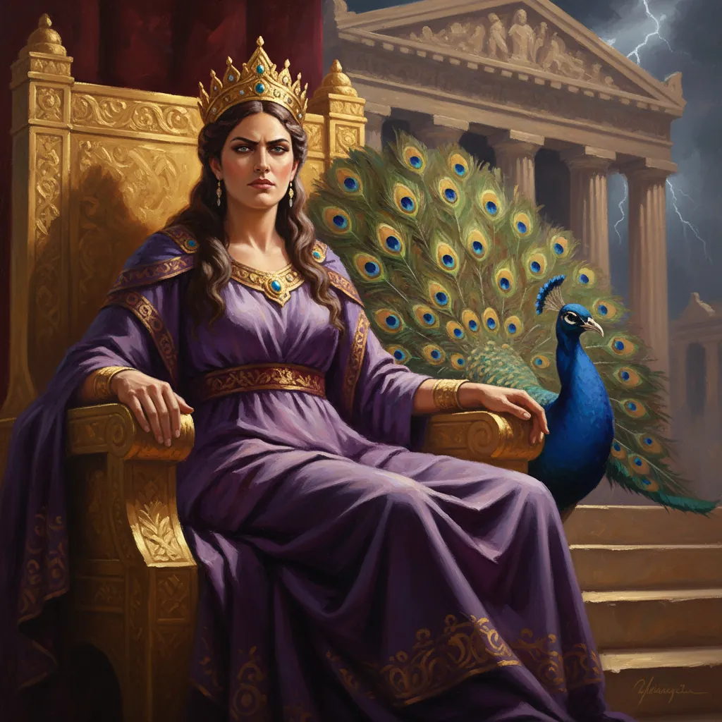 Hera — ilustração mitológica