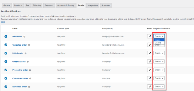 Toggle-to-use-email-temples