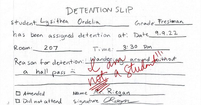 detention