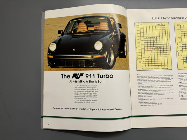 Ruf Pages 1980s RUF Brochure - Looking for Scan of Pages 3 & 4 - Pelican Parts Forums