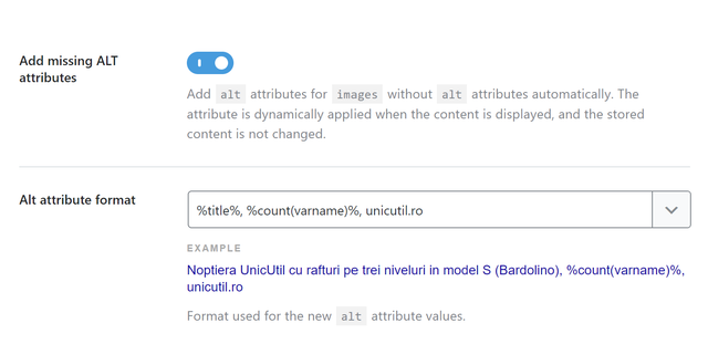 title-setting