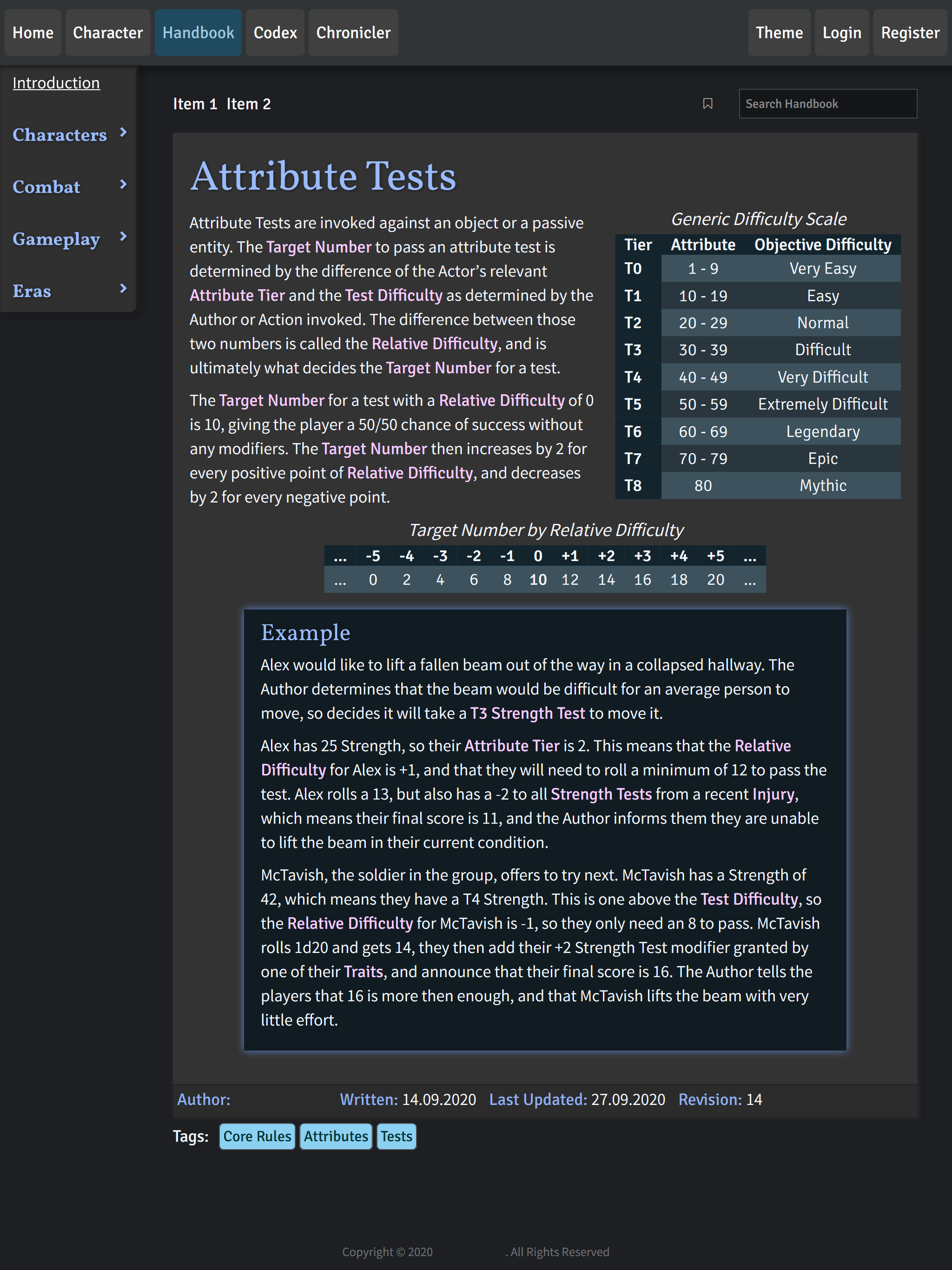 Is this explanation of my rules for attribute tests understandable? : r ...