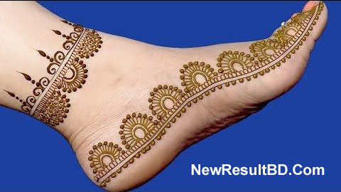 Leg's Mehedi Design