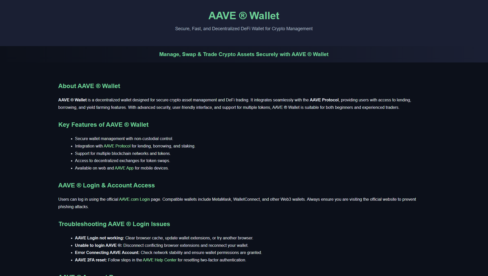 Stored capture of accountt-wallete-aave.pages.dev