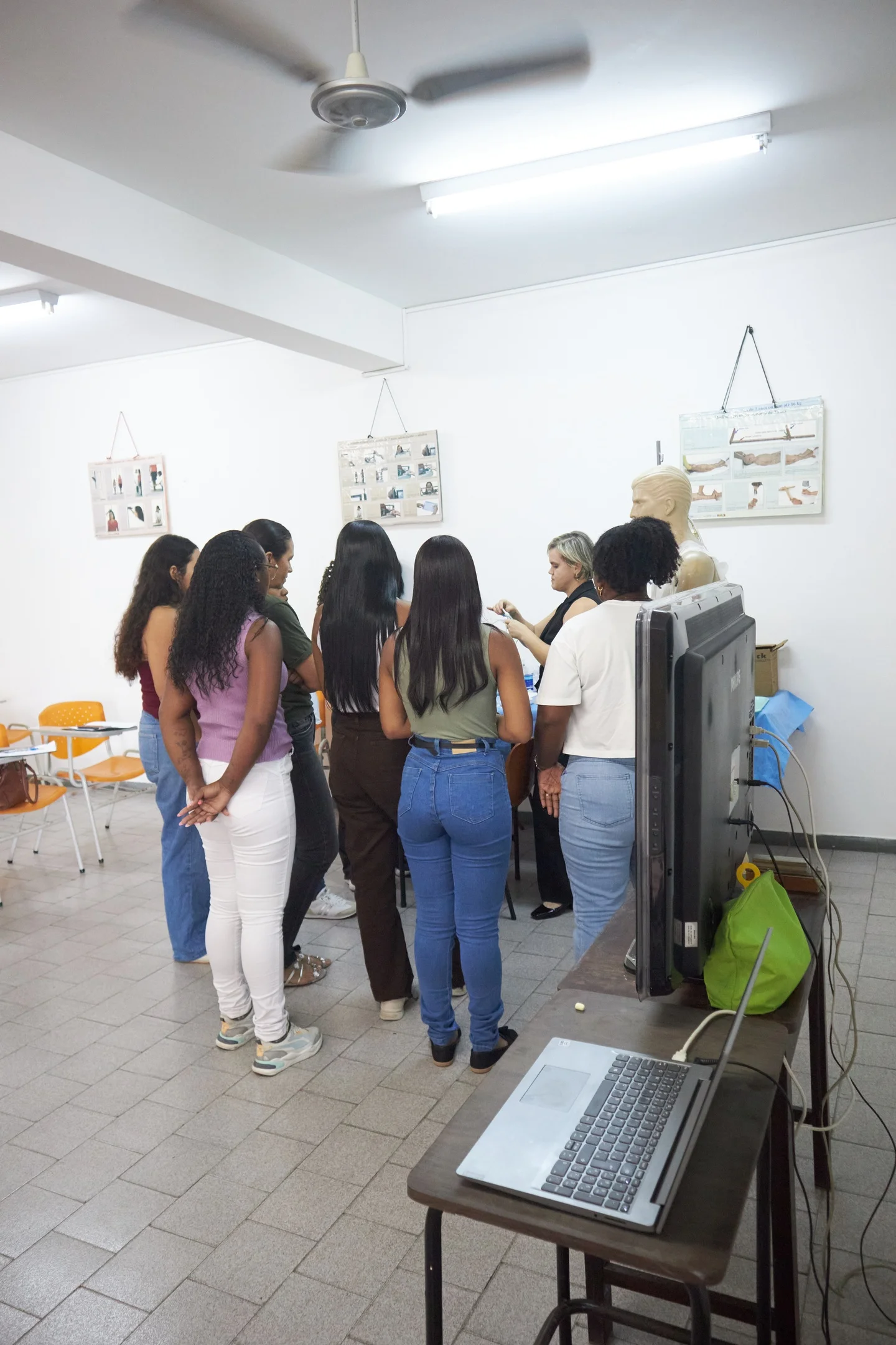 Início da jornada - Turma reunida