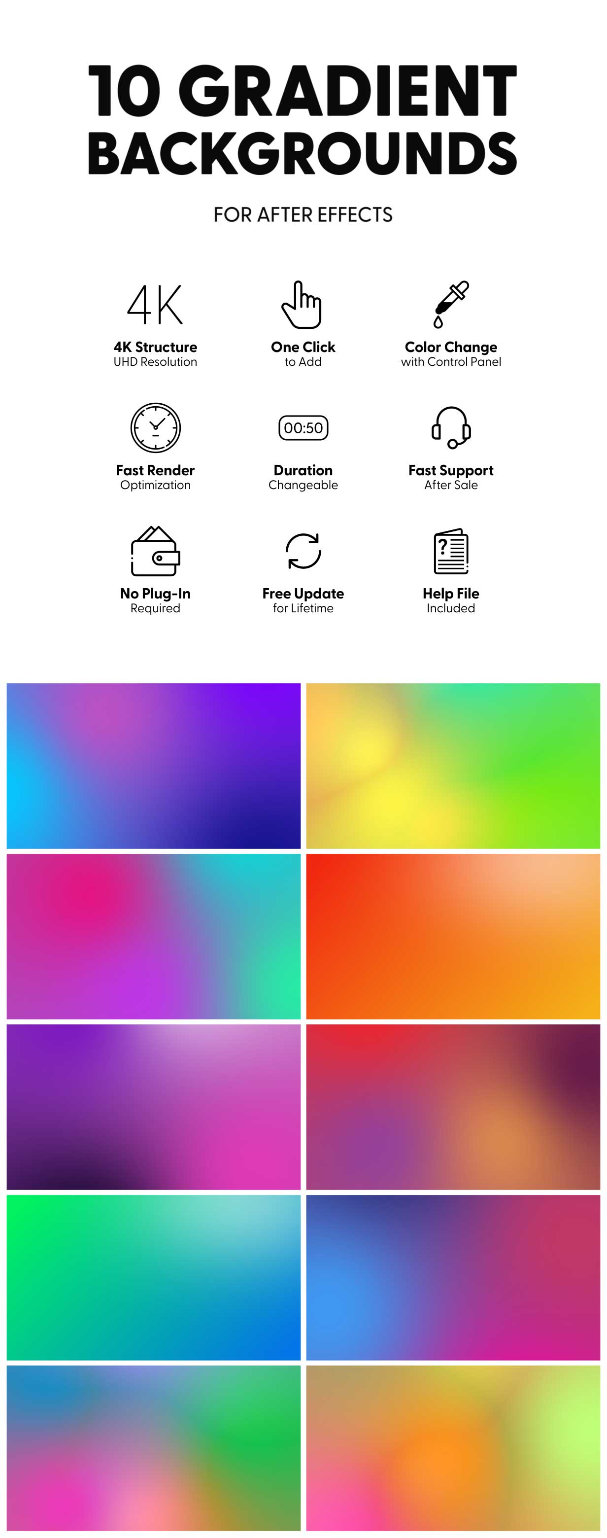 Gradient Backgrounds - 2