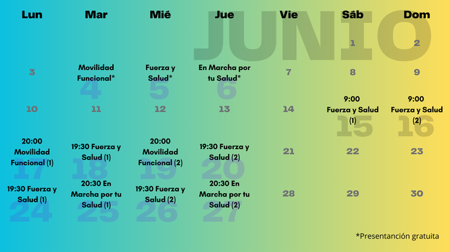 CALENDARIO