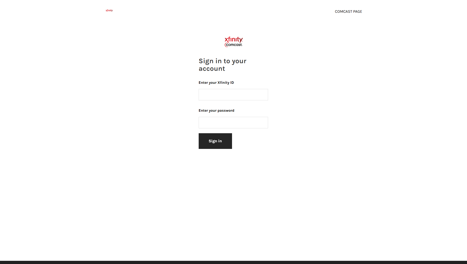 Stored capture of comcastbusinesspage.weebly.com