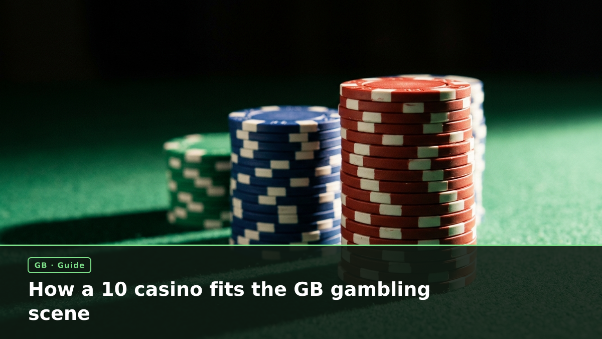 How a 10 casino fits the GB gambling scene