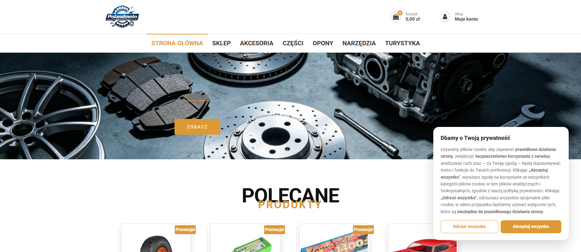 Stored capture of polandmoto.com