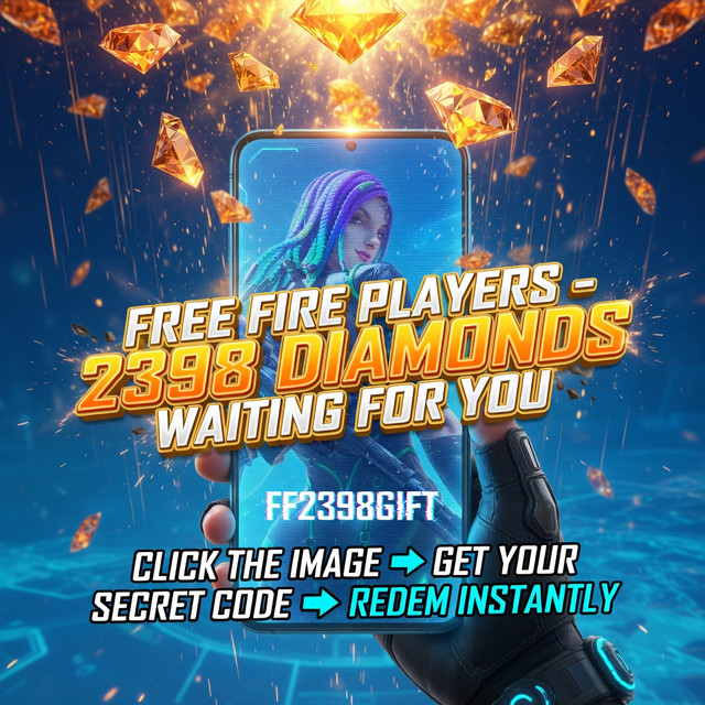 Free Fire Diamonds 2398 - click to receive code