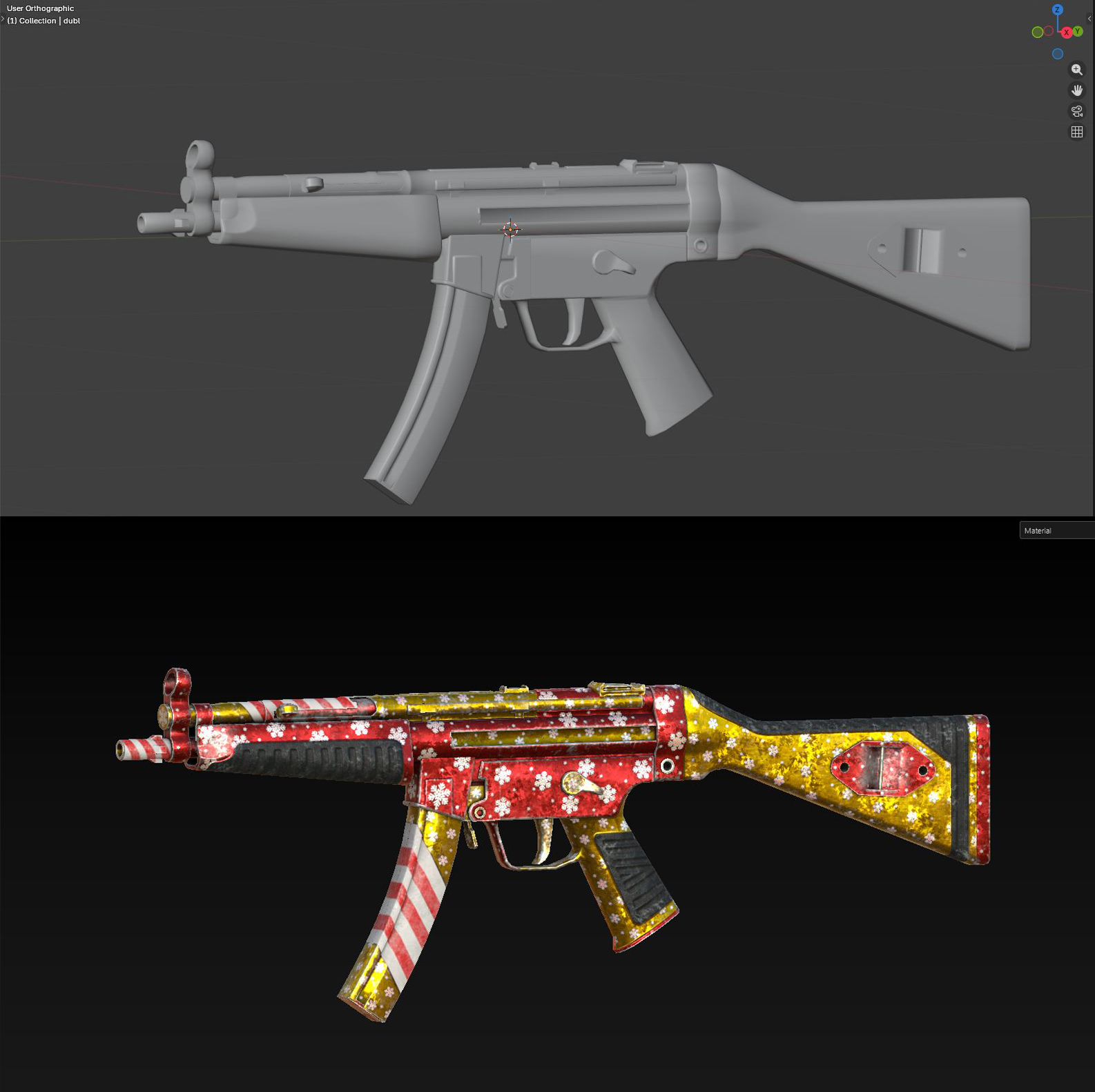 Steam Workshop::Gift Wrapper | MP5 [v3]