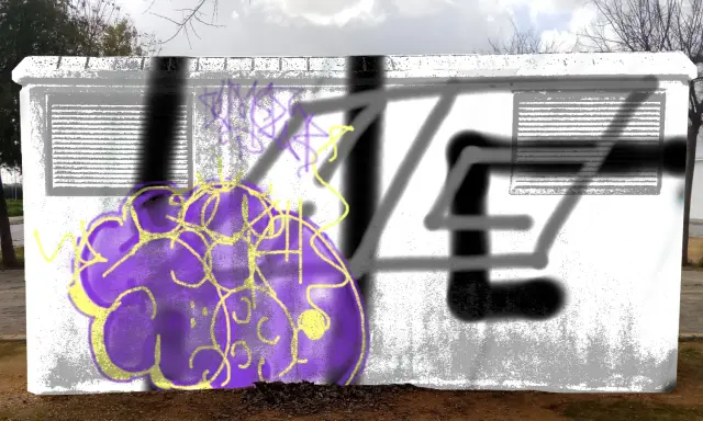 Graffiti artwork by Sumoe