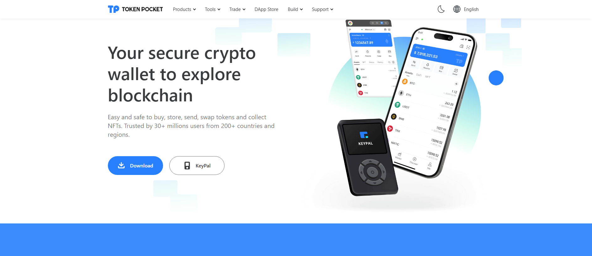 Screenshot of tokenpocket.boo