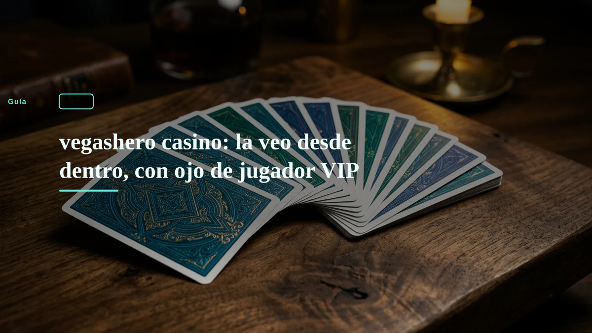 vegashero casino: la veo desde dentro, con ojo de jugador VIP