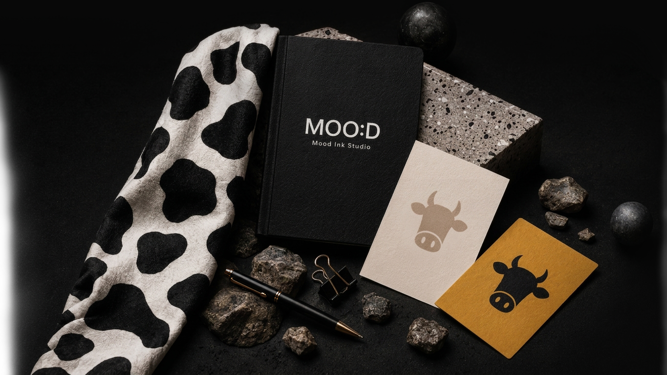 Mood Ink Studio brand identity