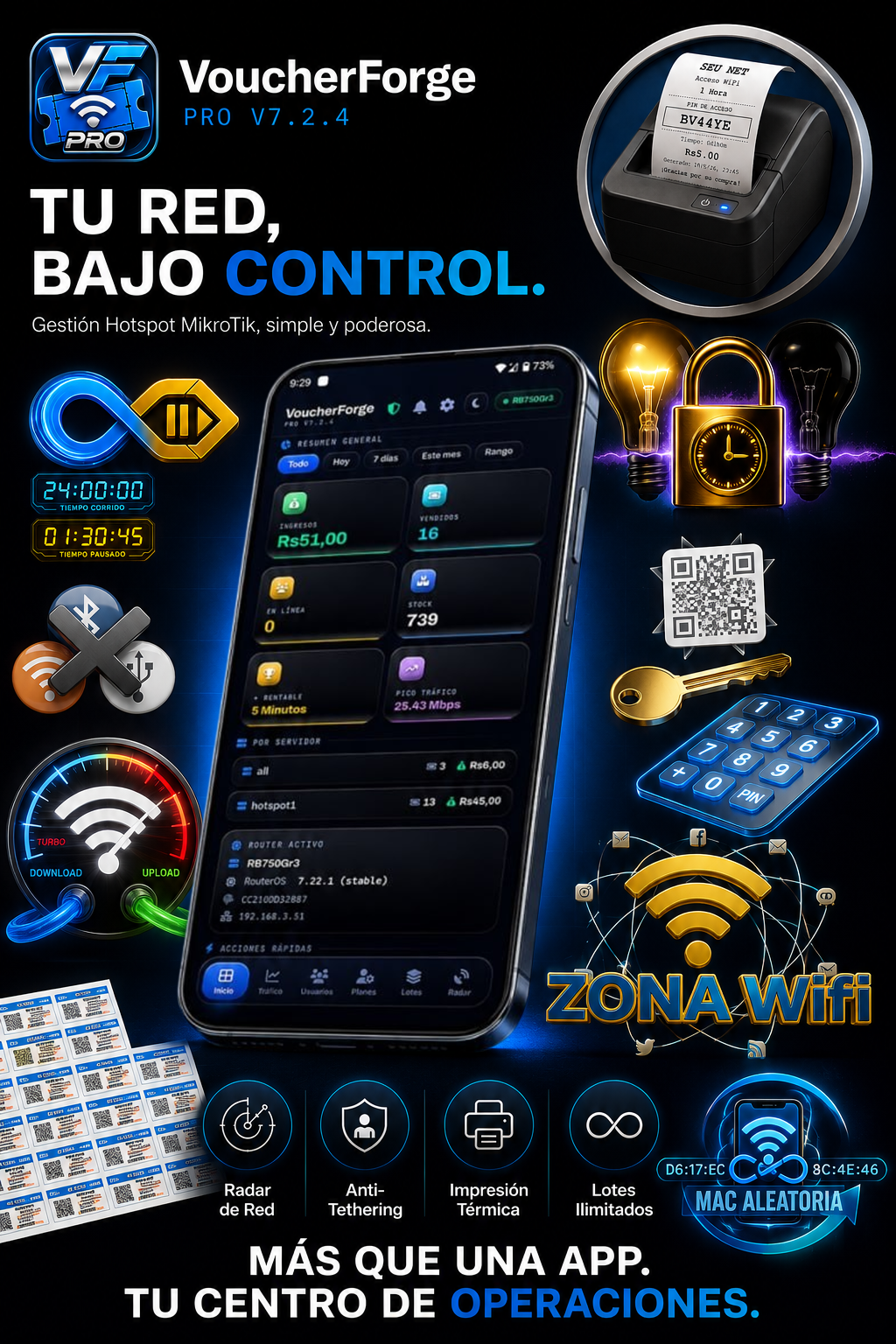 VoucherForge Pro — App Android