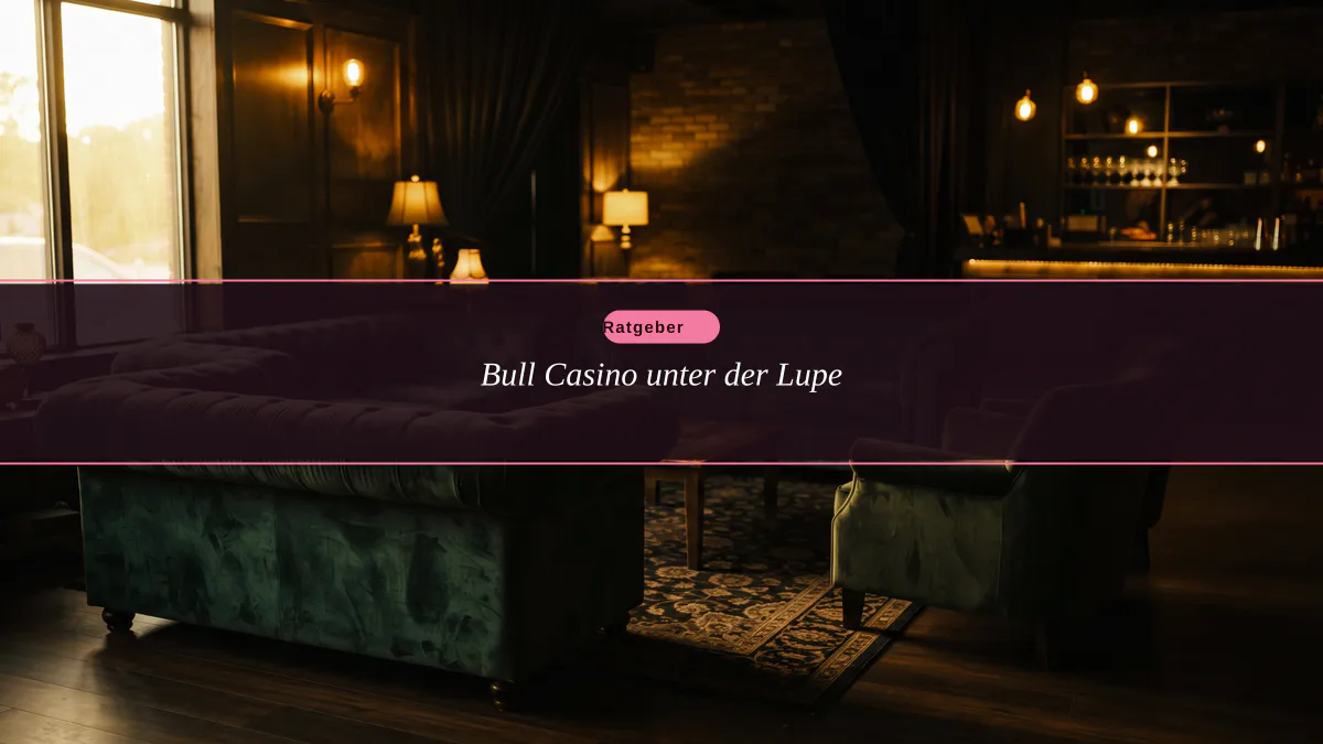 Bull Casino unter der Lupe
