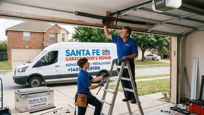 Garage door installation and repair service