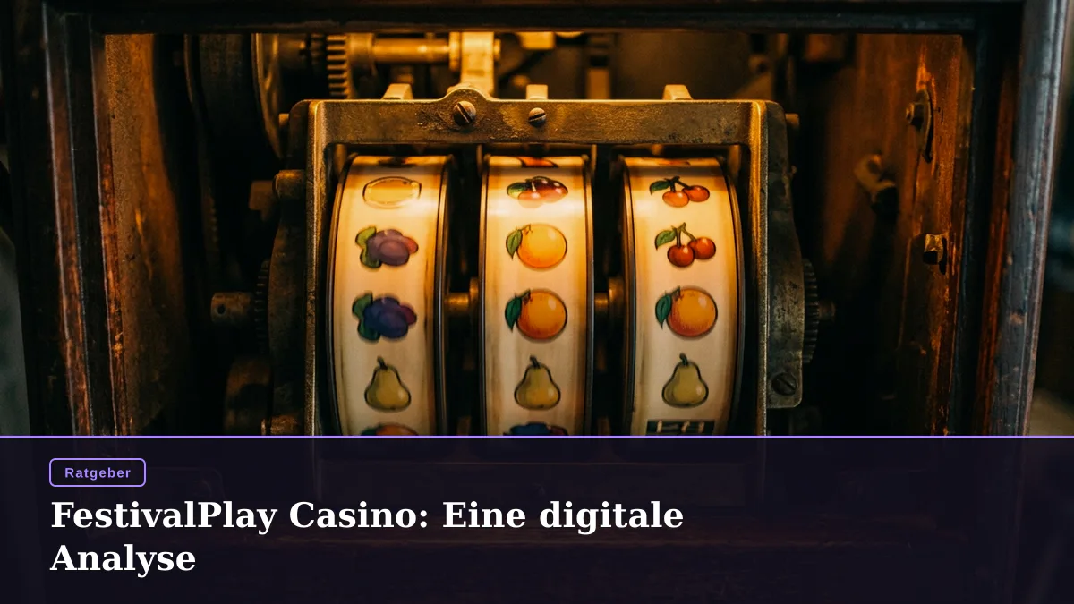 FestivalPlay Casino: Eine digitale Analyse