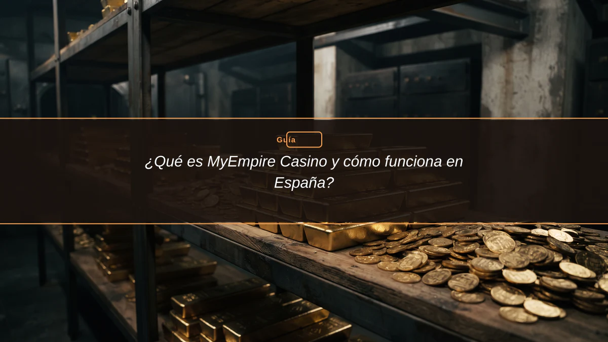 ¿Qué es MyEmpire Casino y cómo funciona en España?