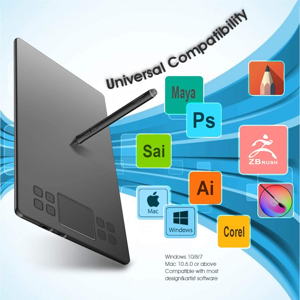 VEIKK A50 — Graphics Drawing Tablet — 1
