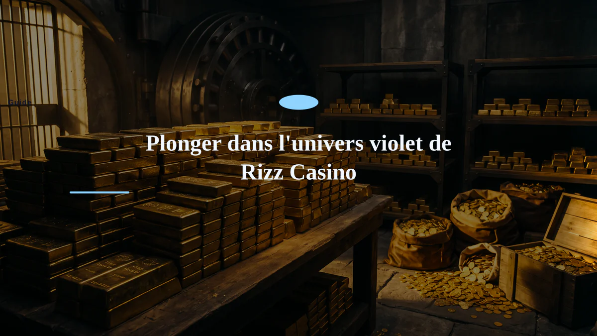 Plonger dans l'univers violet de Rizz Casino