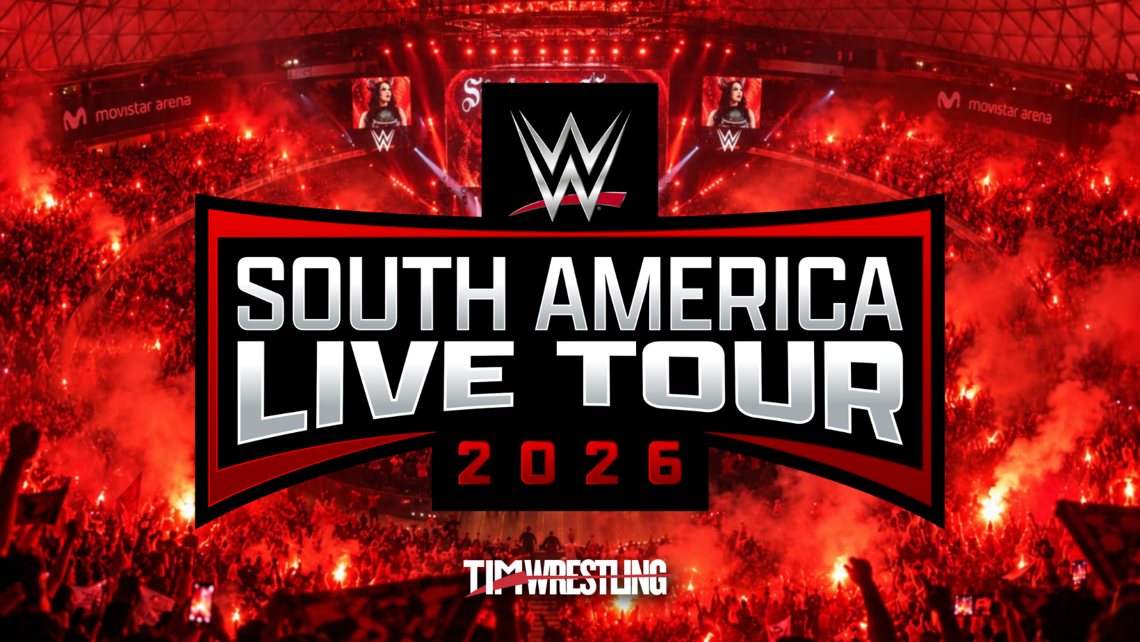 Todo lo que tienes que saber sobre WWE Santiago 2026 Todo lo que tienes que saber sobre WWE Santiago 2026