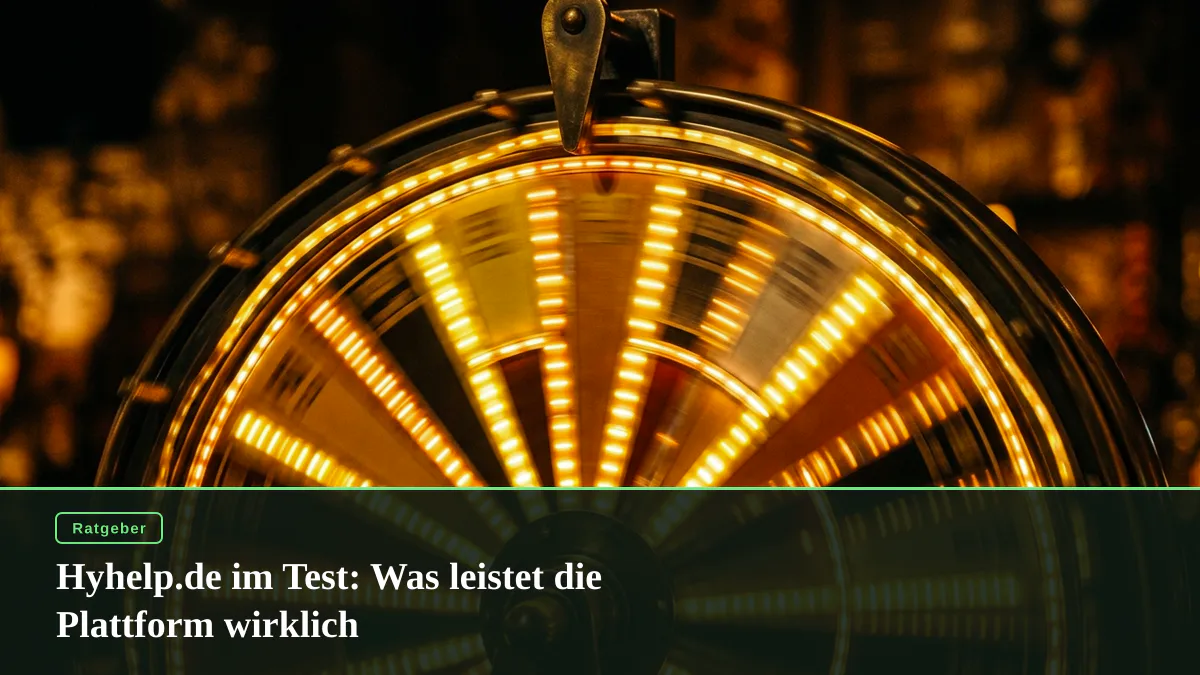 Hyhelp.de im Test: Was leistet die Plattform wirklich