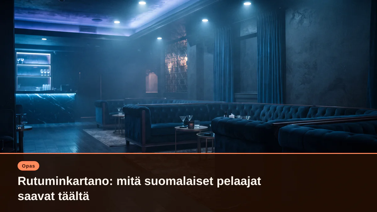 Rutuminkartano: mitä suomalaiset pelaajat saavat täältä