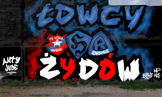 Graffiti artwork by vandald