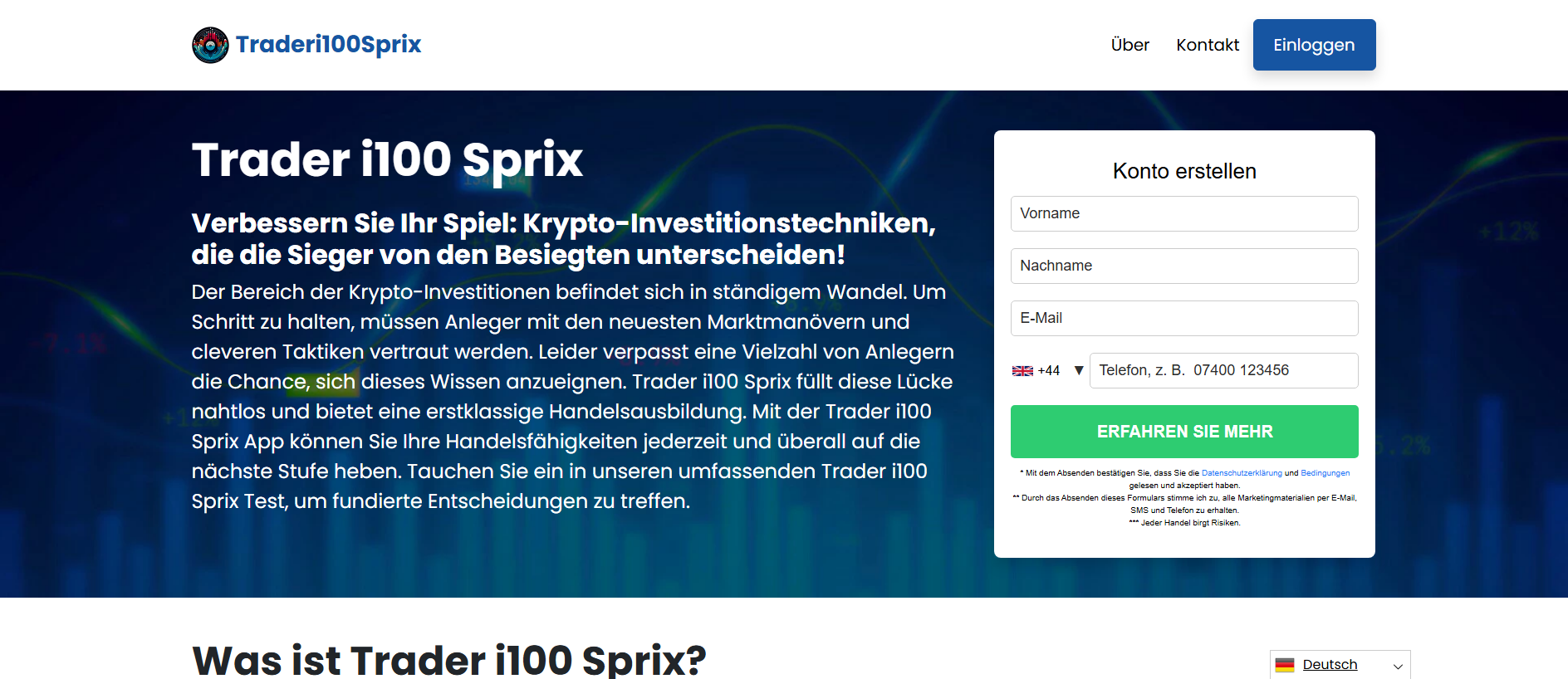 Gespeicherte Aufnahme von bittrader.org