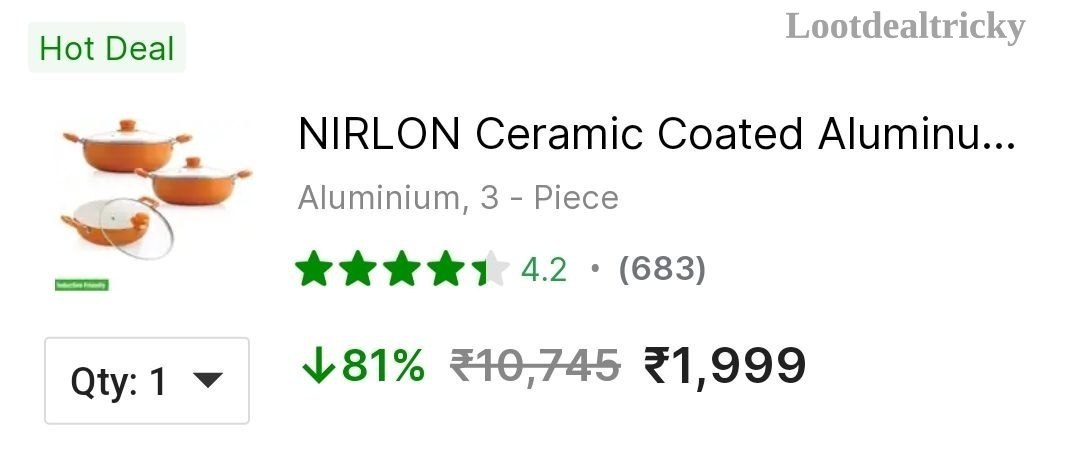 81 Off Nirlon – Just ₹1999 | Best Deal 81 Off Nirlon – Just ₹1999 | Best Deal
