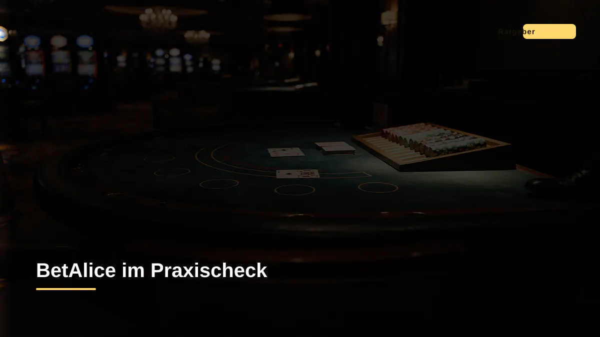 BetAlice im Praxischeck