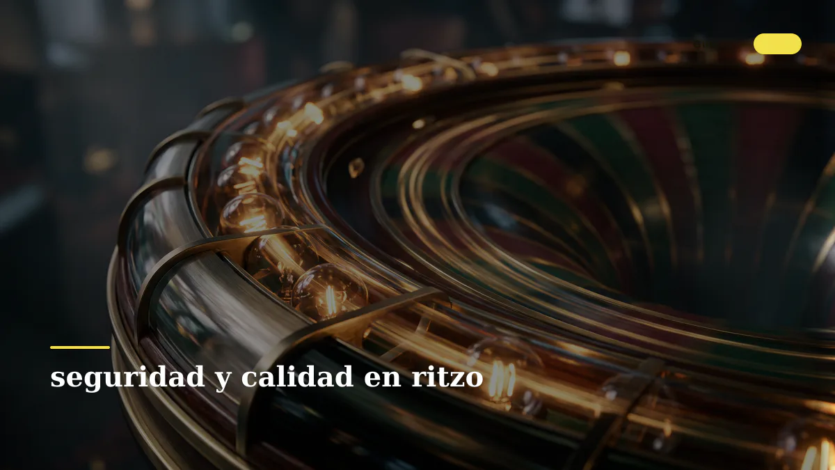 seguridad y calidad en ritzo